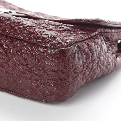 Chanel Vinyl Jumbo Rock in Moscow Dark Red 10 of 10