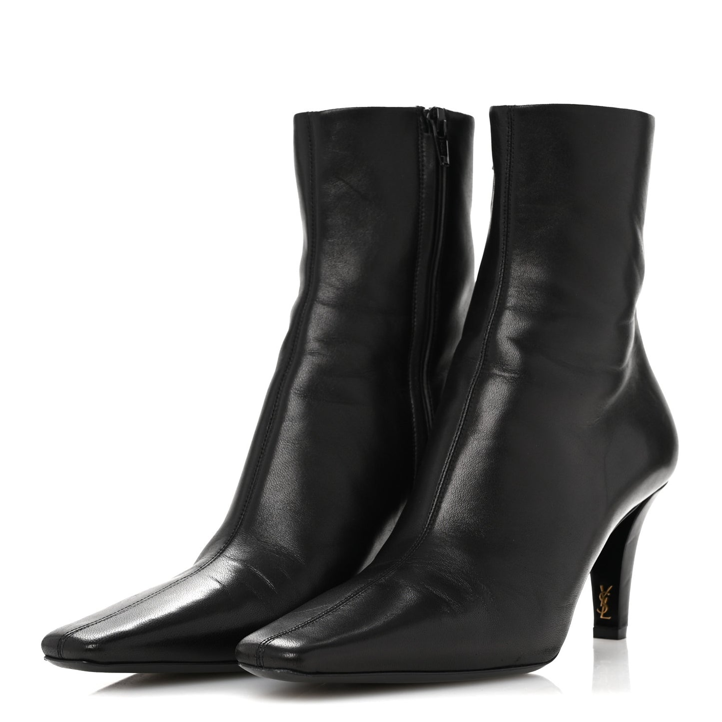 Nappa Jill 75 Ankle Booties 40 Black