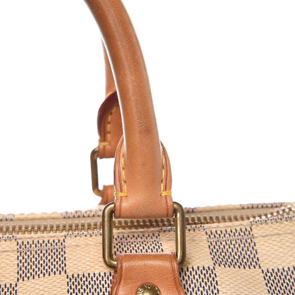 Louis Vuitton Damier Azur Speedy Bandouliere 25 14 of 24
