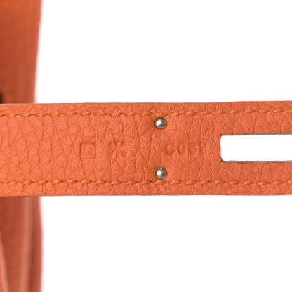 Hermes Togo Kelly Retourne 35 Orange 7 of 10