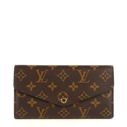 Louis Vuitton Monogram Sarah Wallet NM 1 of 8