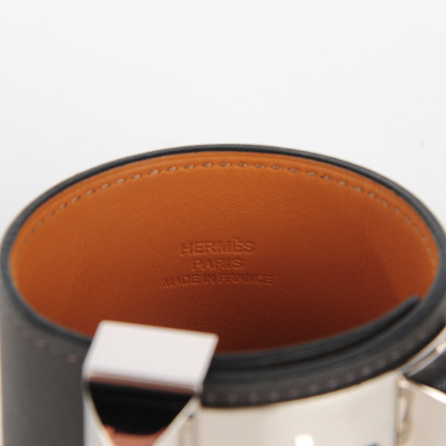 Hermes Swift Collier de Chien CDC Bracelet S Etain 5 of 8