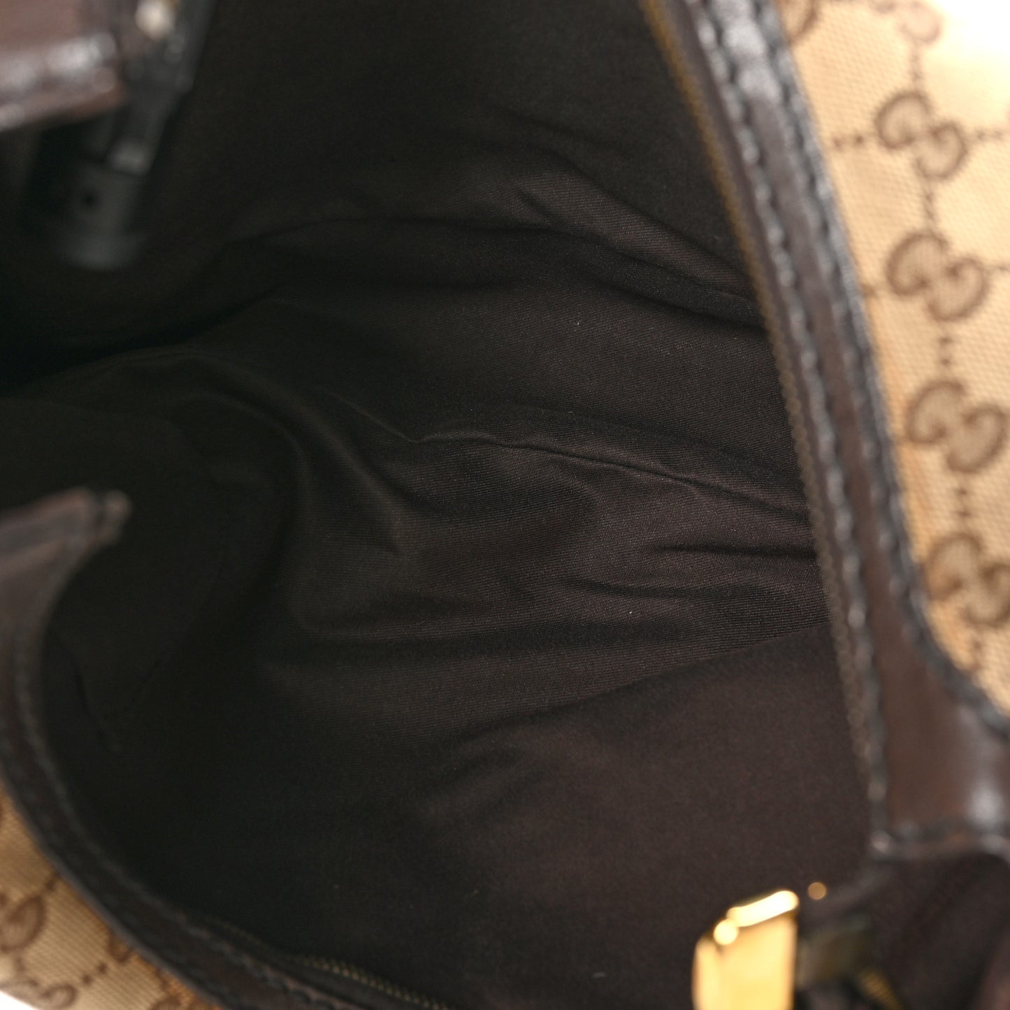 Monogram Medium Jockey Hobo Dark Brown