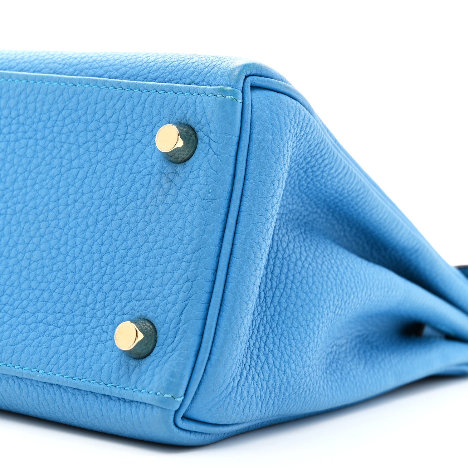 Hermes Togo Kelly Retourne 25 Bleu Zanzibar 10 of 14
