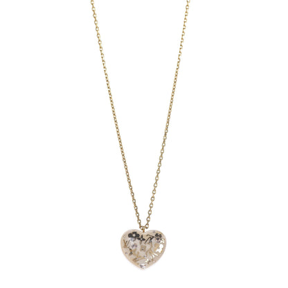 Louis Vuitton Inclusion Heart Necklace White 1 of 4