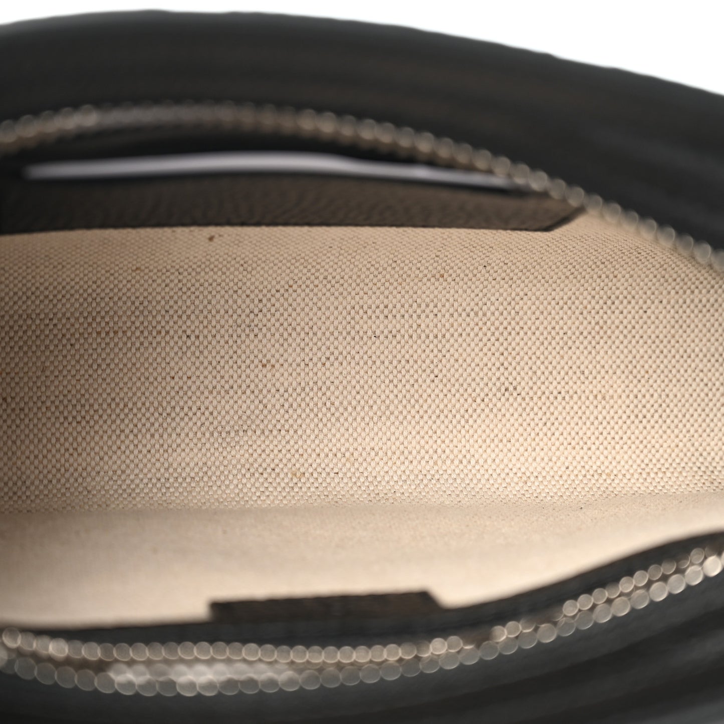 Monogram Jumbo GG Textured Dollar Calfskin Crossbody Bag Black