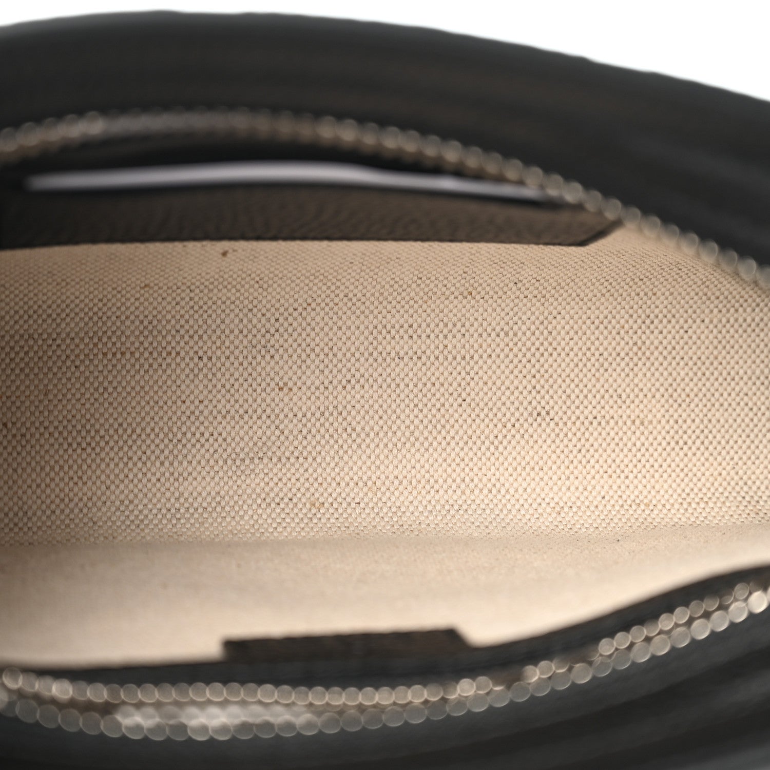 Gucci Monogram Jumbo GG Textured Dollar Calfskin Crossbody Bag Black 5 of 9