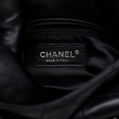 Chanel Lambskin Quilted New Lock Flap Black 8 of 10