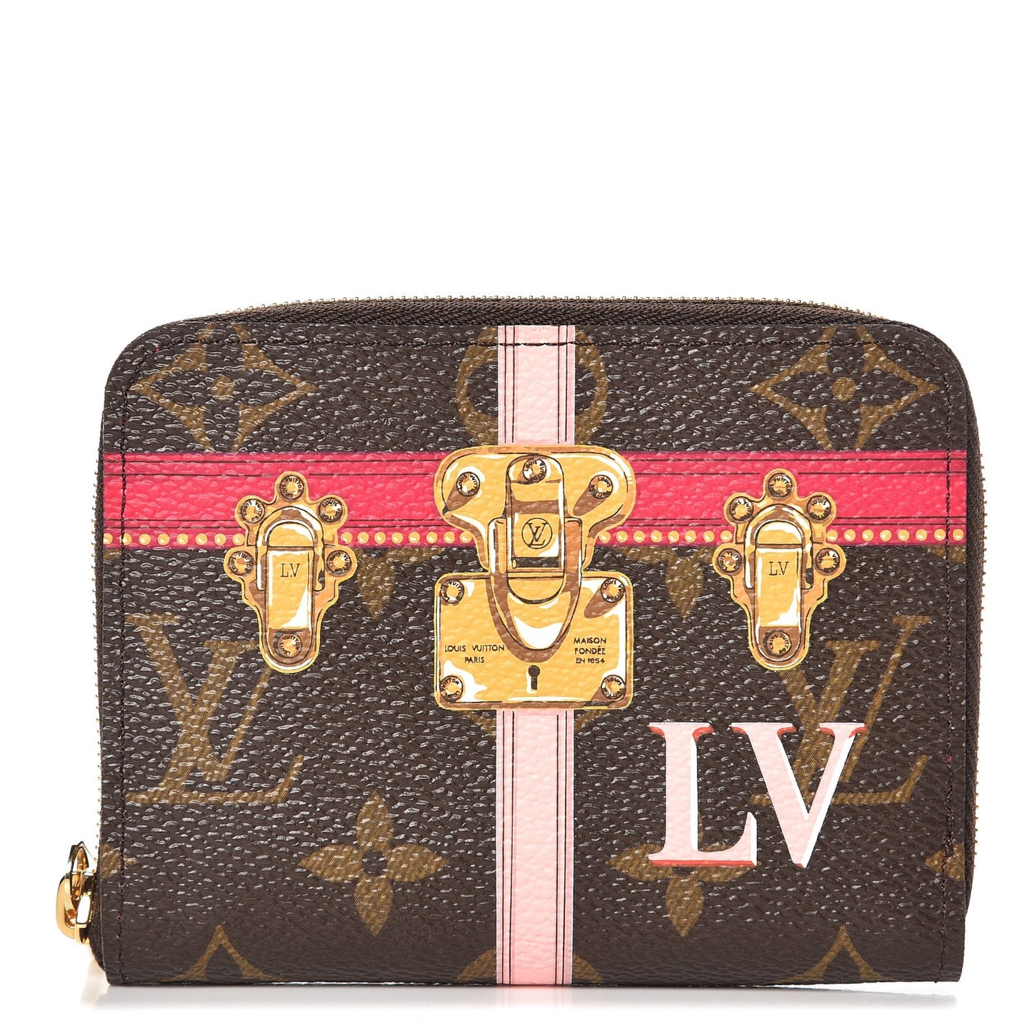 Monogram Summer Trunks Zippy Coin Purse