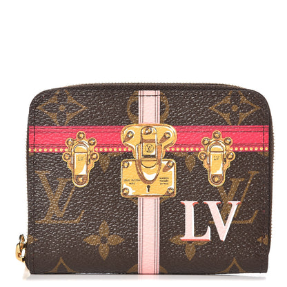Louis Vuitton Monogram Summer Trunks Zippy Coin Purse 1 of 7