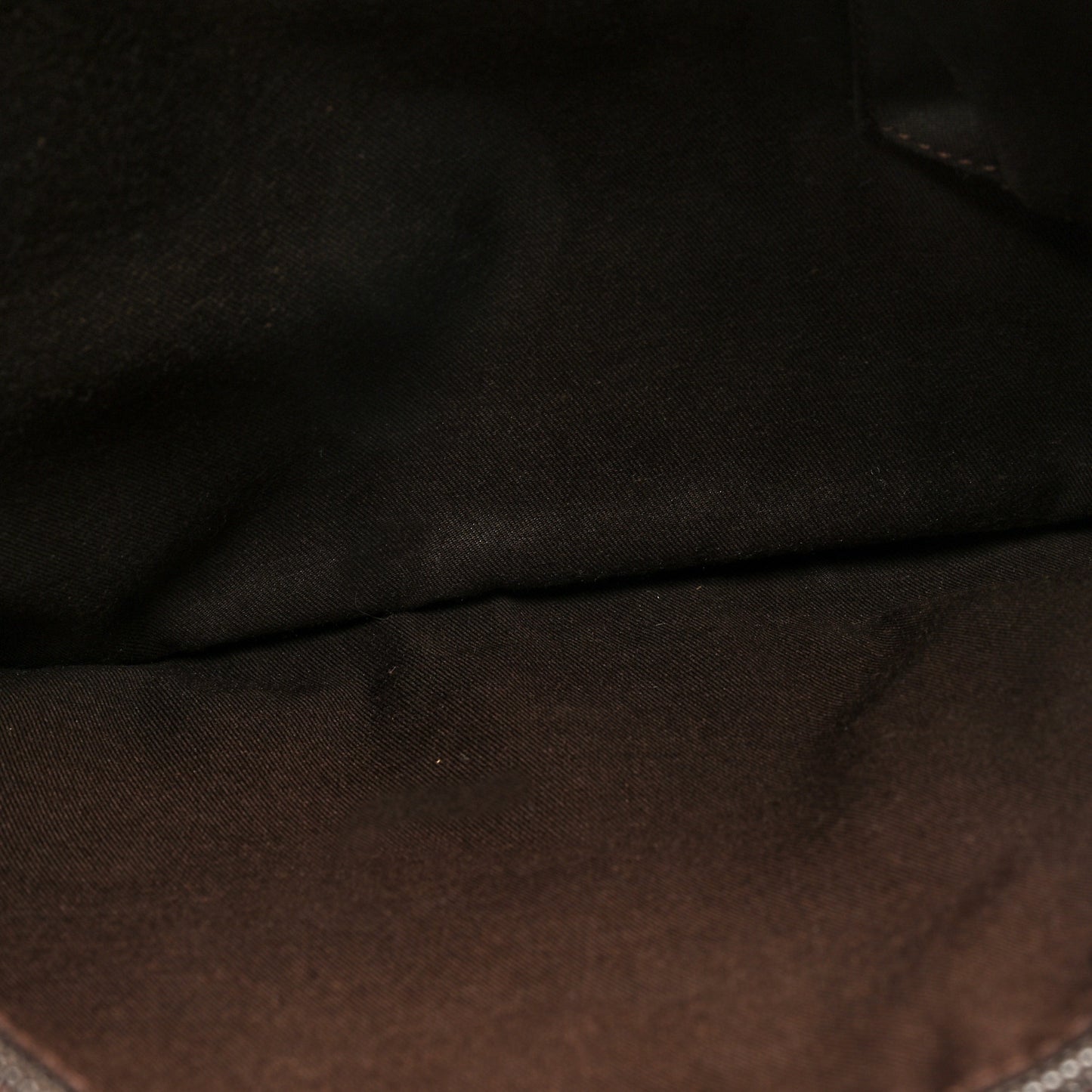 Monogram Calfskin Perforated Medium Flat Messenger Bag Dark Brown