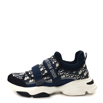 Christian Dior Technical Fabric Oblique D-Wander Sneakers 42 Deep Blue 1 of 8