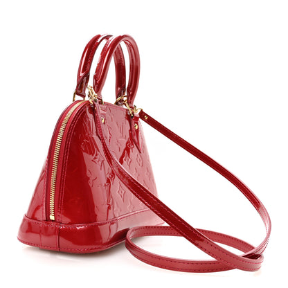 Louis Vuitton Vernis Alma BB Rose Indien 3 of 10
