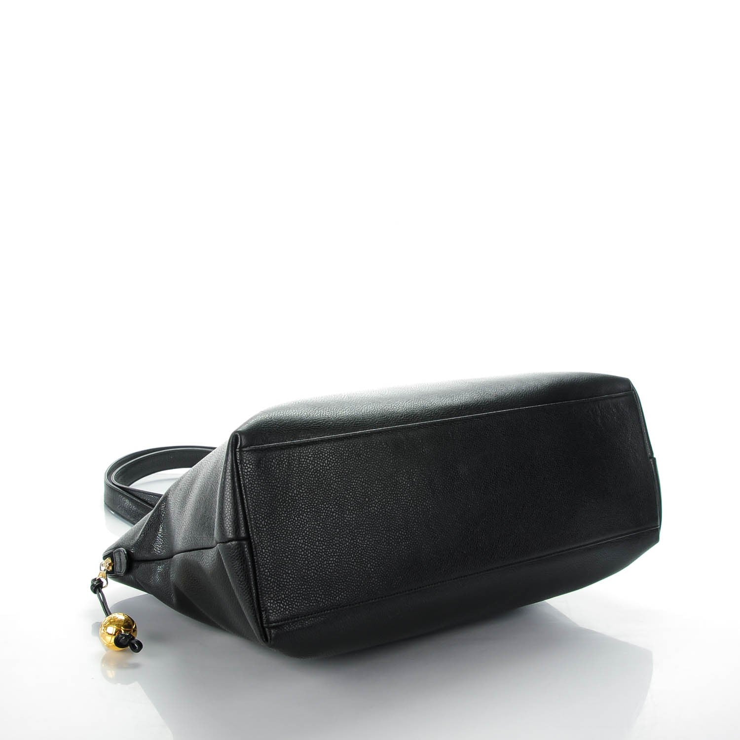 Chanel Caviar Large CC Shoulder Bag Black 4 of 7