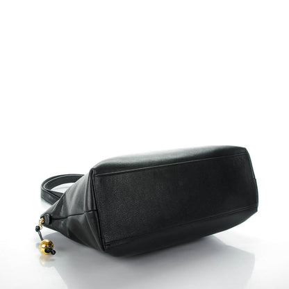 Chanel Caviar Large CC Shoulder Bag Black 4 of 7