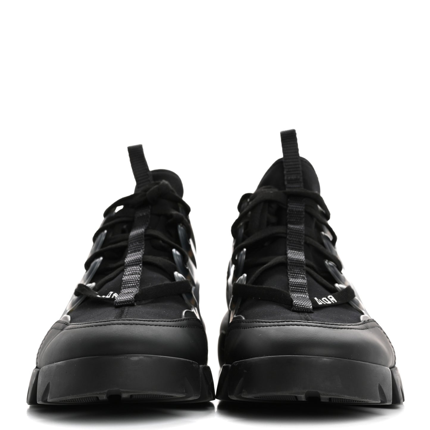 Neoprene Rubber Womens D-Connect Sneakers 38 Black