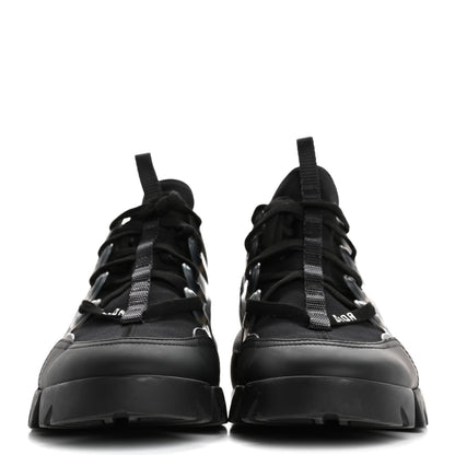 Christian Dior Neoprene Rubber Womens D-Connect Sneakers 38 Black 3 of 12