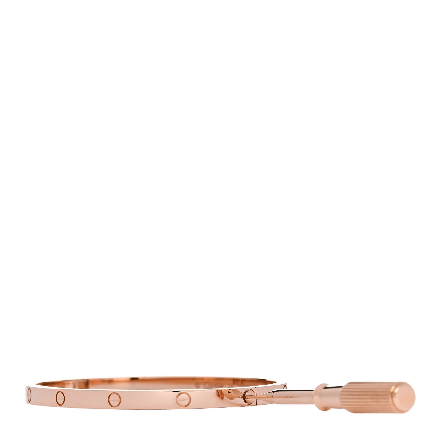 18K Pink Gold Small LOVE Bracelet 16