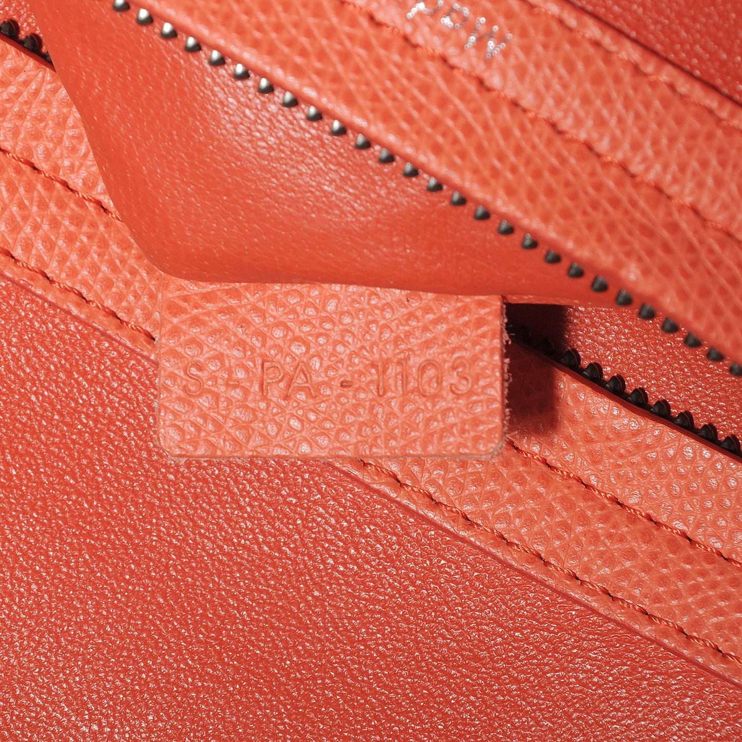 Grained Calfskin Small Phantom Luggage Coral