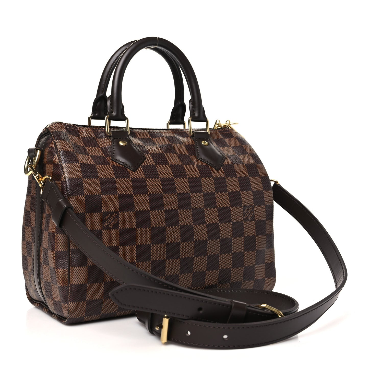 Damier Ebene Speedy Bandouliere 25