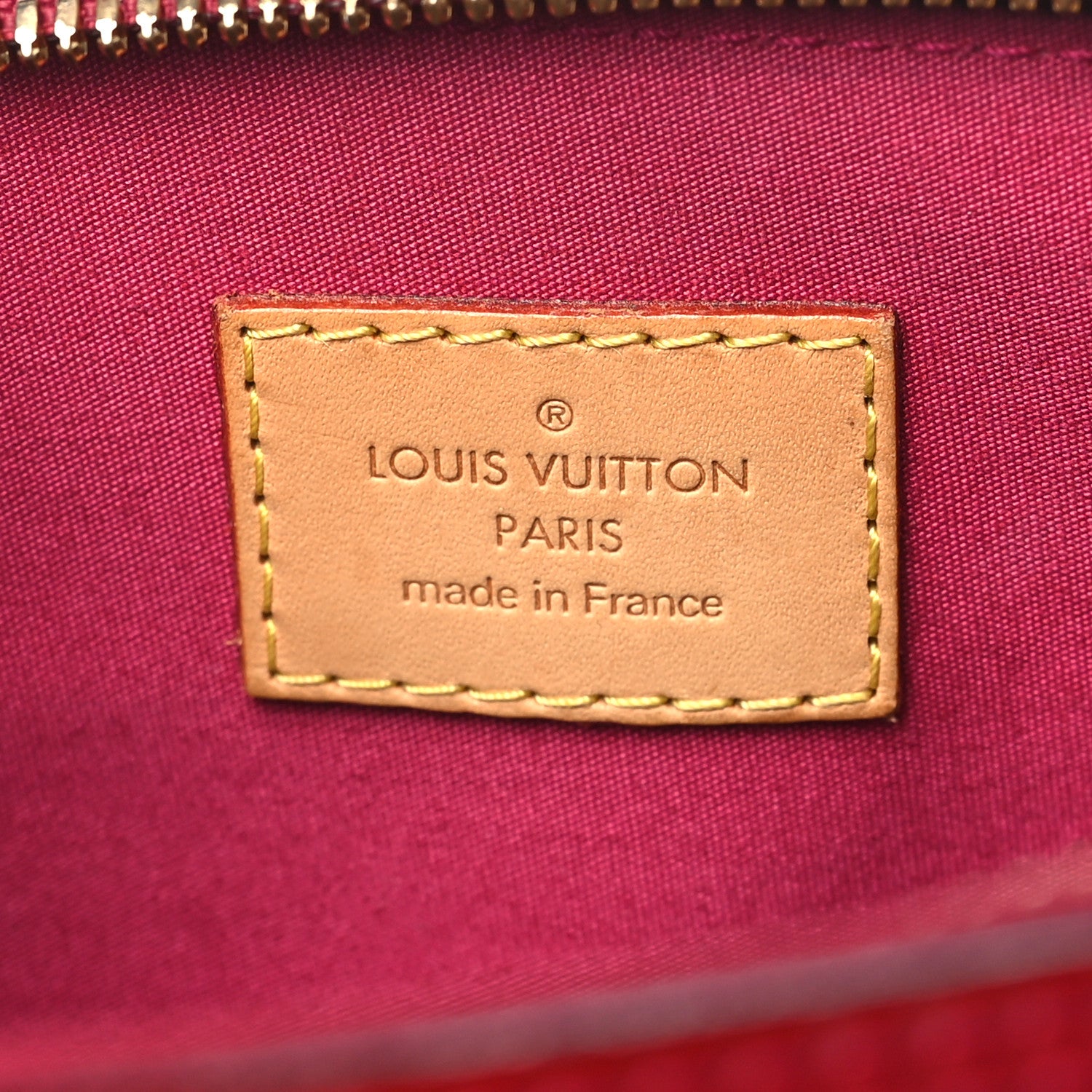 Louis Vuitton Vernis Alma PM Cherry 6 of 9