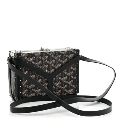 Goyard Goyardine Minaudiere Trunk Bag Black 3 of 10