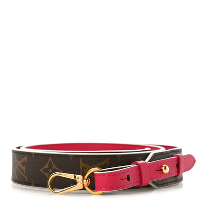 Louis Vuitton Monogram Bandouliere Shoulder Strap XL Hot Pink 1 of 3