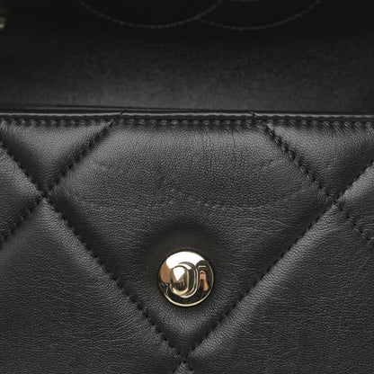 Chanel Lambskin Quilted Small Trendy CC Dual Handle Flap Bag Black 13 of 13