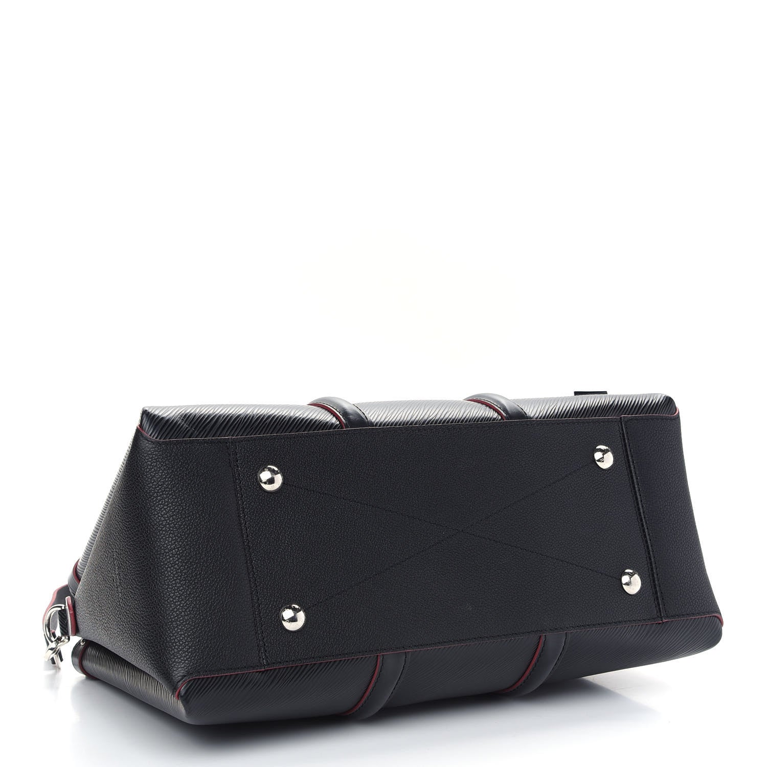 Louis Vuitton Epi Soufflot MM NM Black 4 of 8