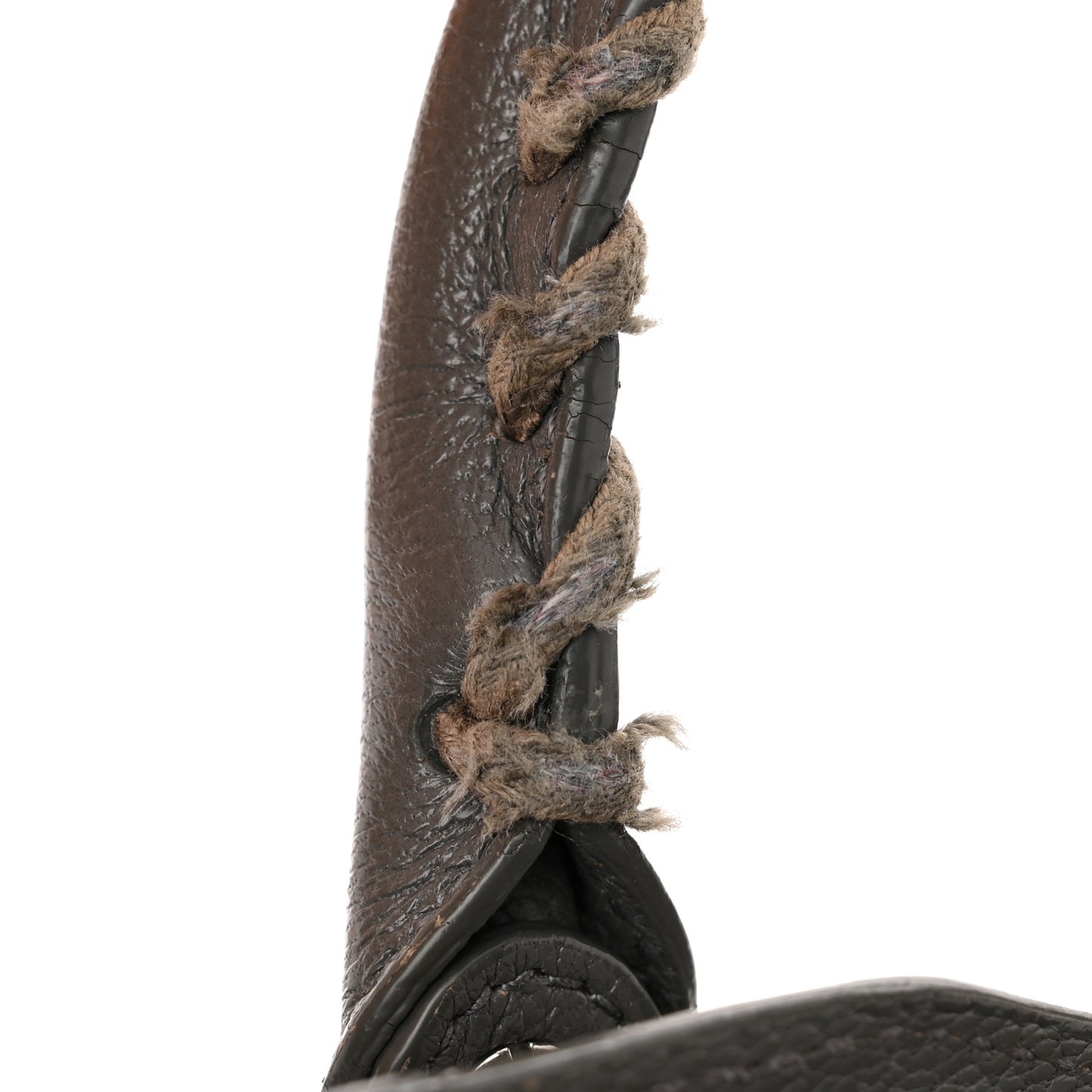 Chevre Silver Metallic Edge Hardware Mini City Gris Acier