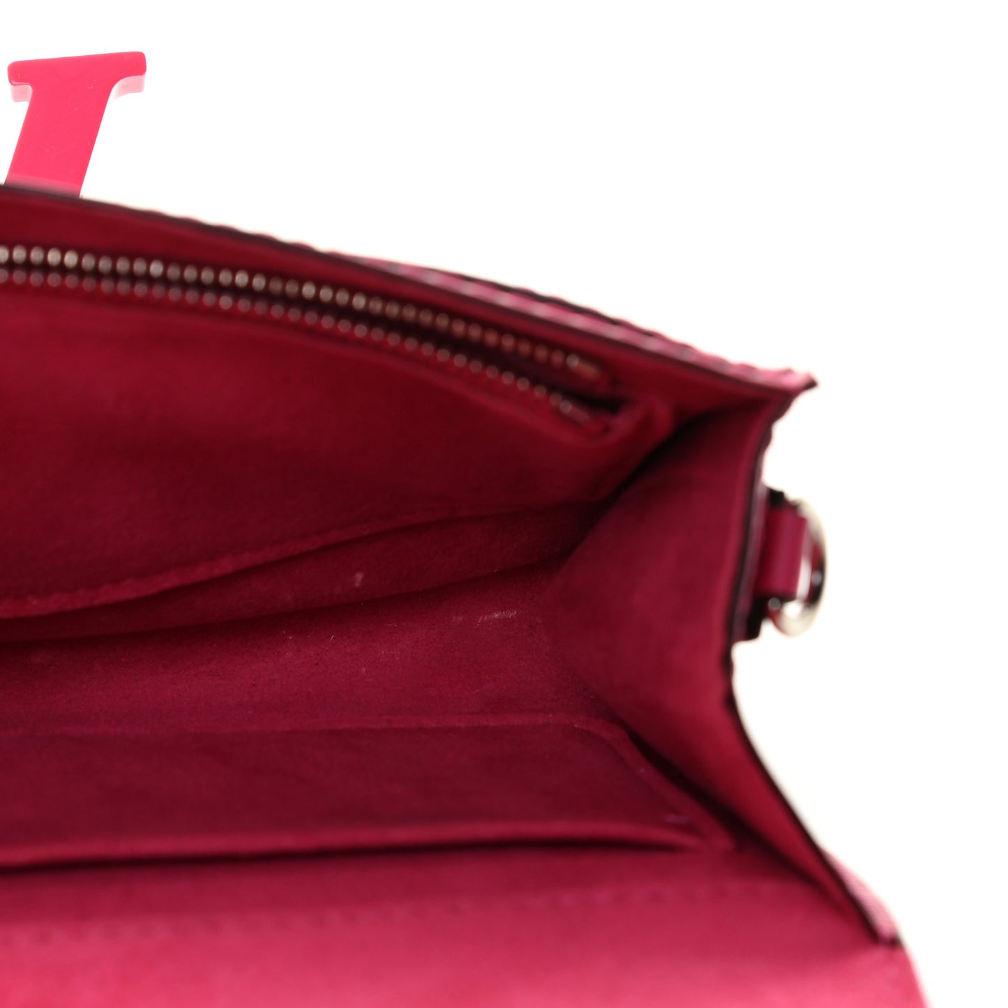 Epi Louise Strap PM Hot Pink