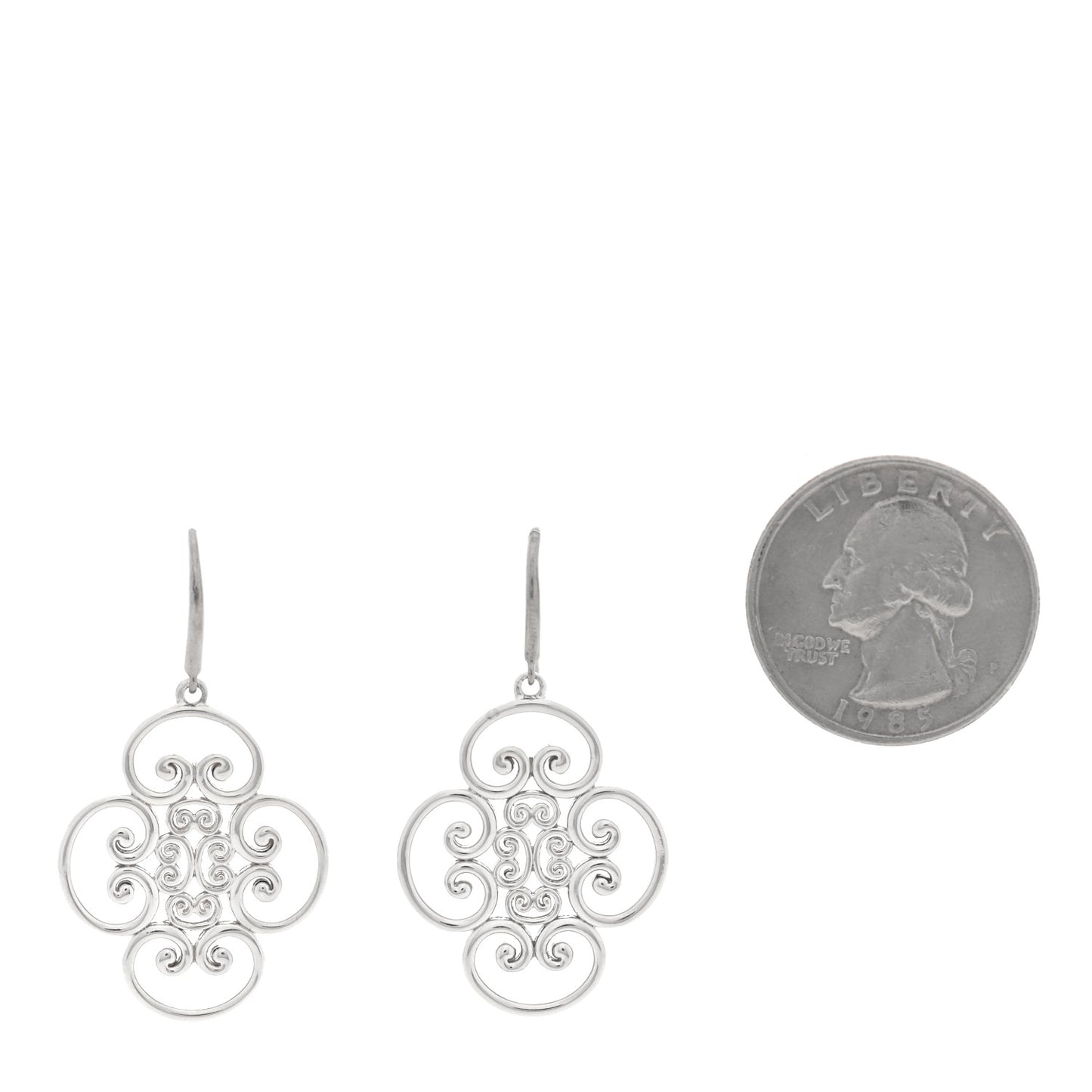 Sterling Silver Paloma's Venezia Goldoni Drop Earrings