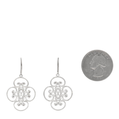 Tiffany Sterling Silver Paloma's Venezia Goldoni Drop Earrings 2 of 4