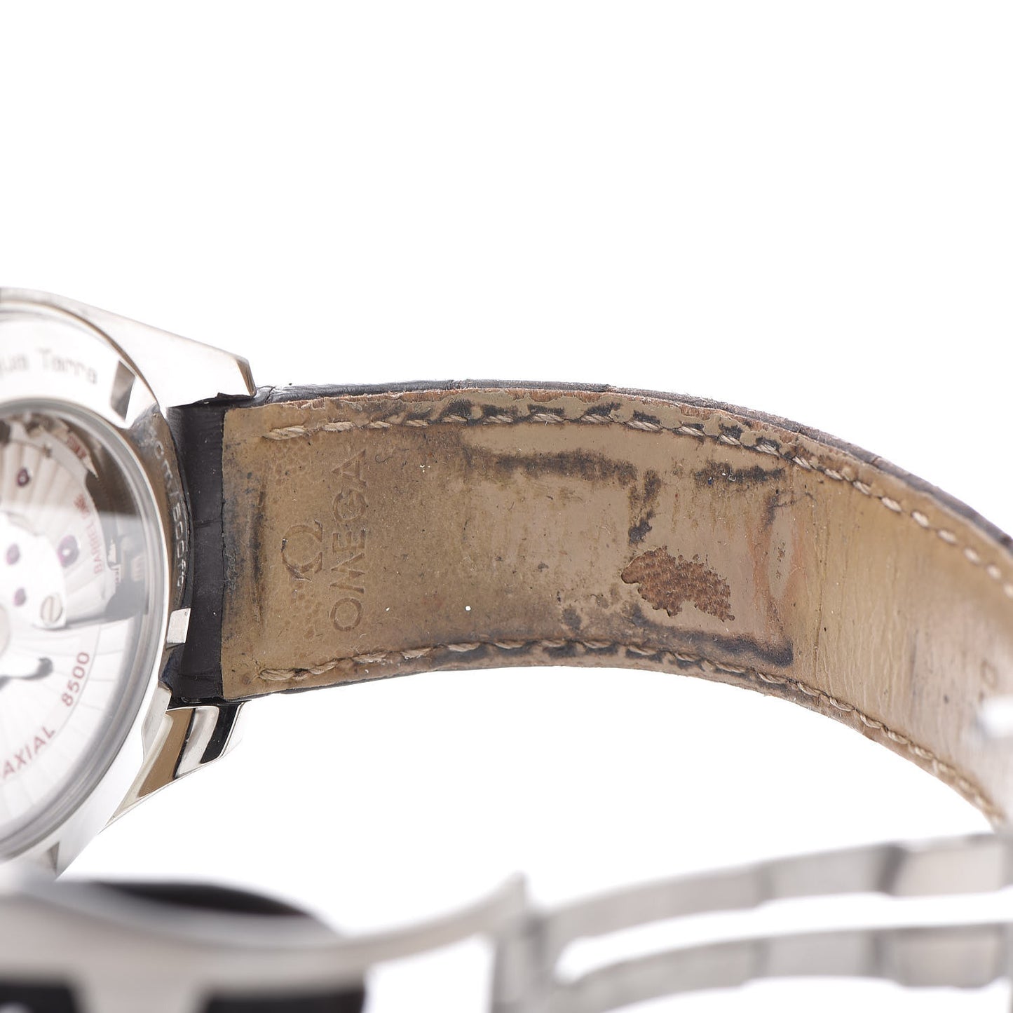 Stainless Steel 18K Red Gold Alligator 38mm Seamaster Aqua Terra 150M Automatic Watch Grey 231.23.39.21.06.001
