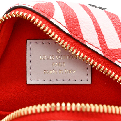 Louis Vuitton Monogram Giant Crafty Boite Chapeau Souple PM Rouge Rose Creme 6 of 9