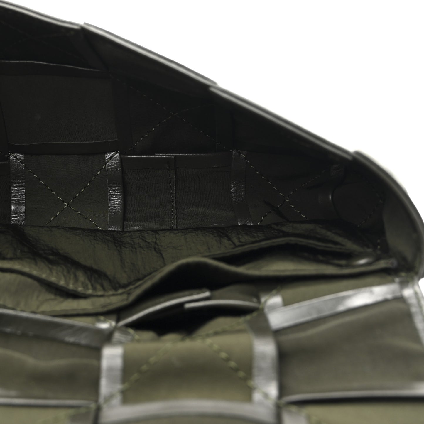 Paper Calfskin Intrecciato Cassette Belt Bag Raintree