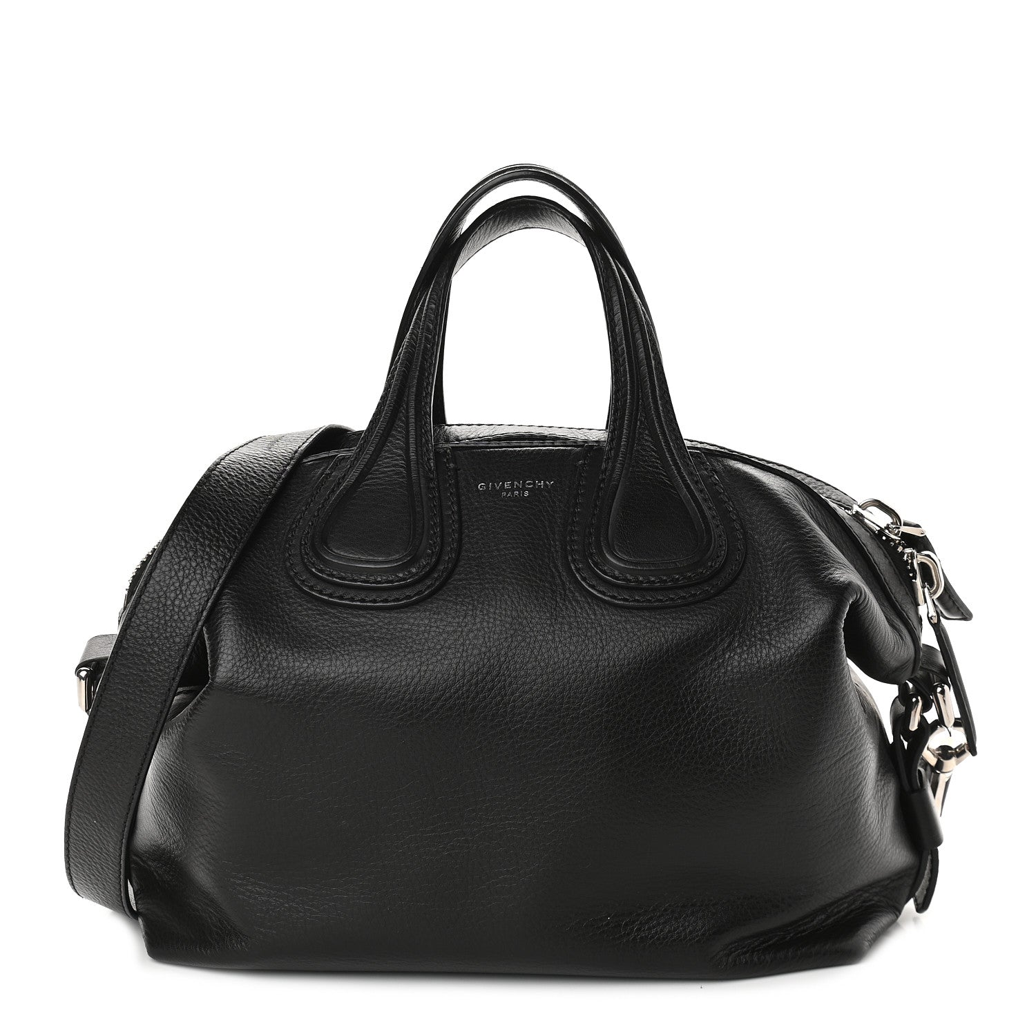 Givenchy Pebbled Calfskin Small Nightingale Black 1 of 9