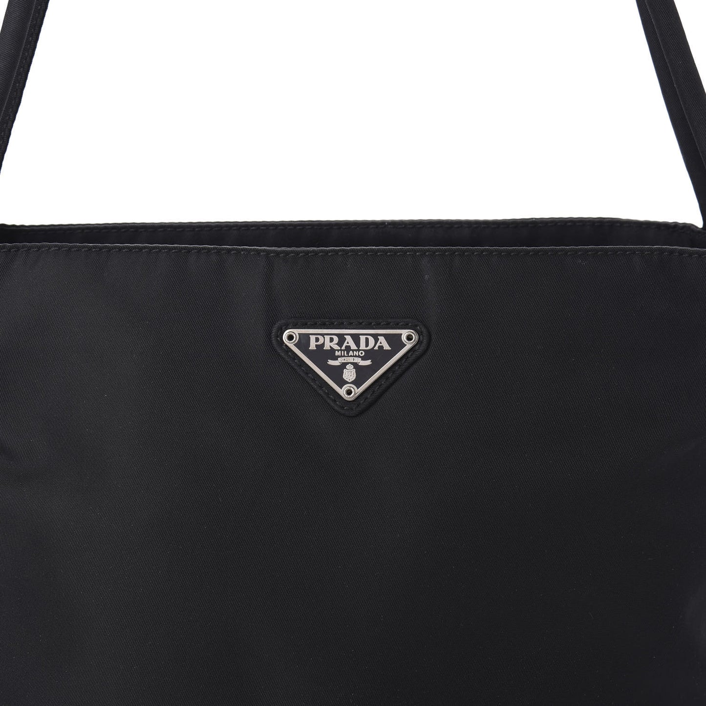 Tessuto Nylon Vela Shoulder Bag Black