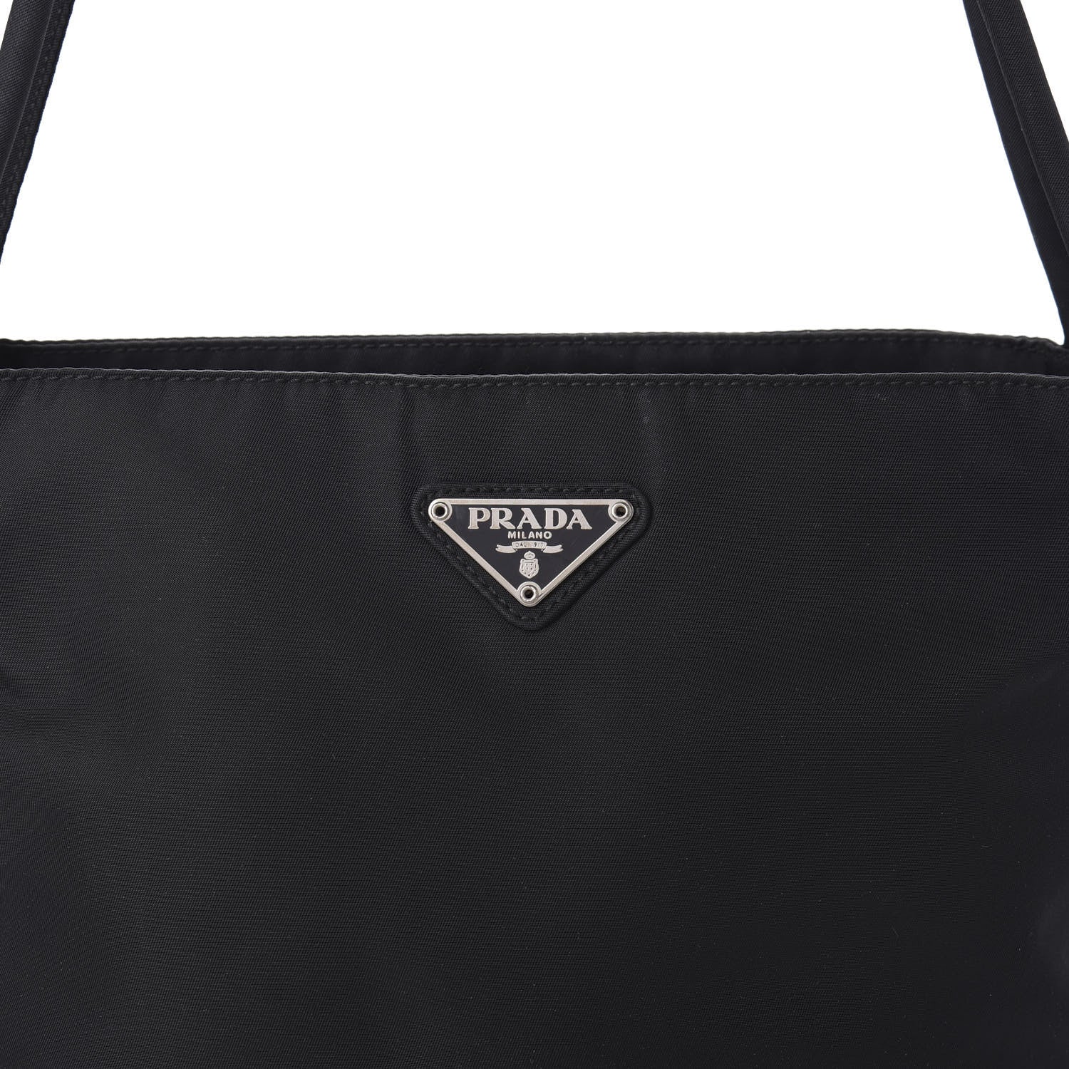 Prada Tessuto Nylon Vela Shoulder Bag Black 9 of 9