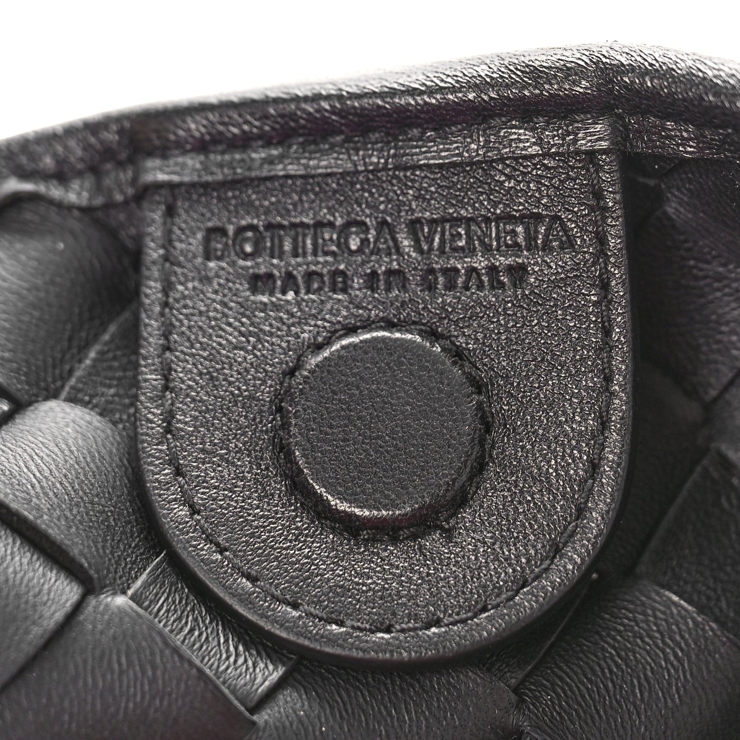 Nappa Intrecciato Sardine Bag Black