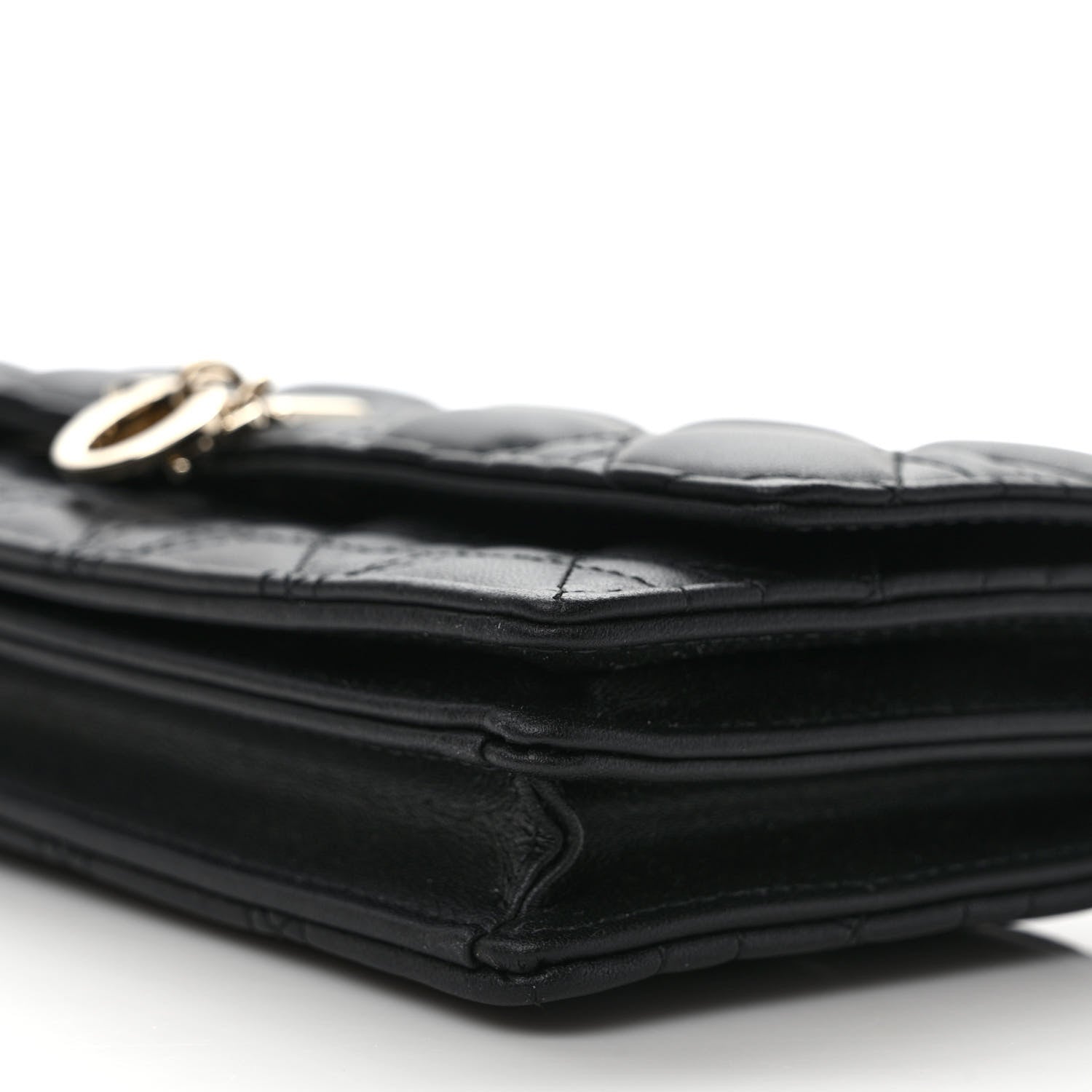 Christian Dior Lambskin Cannage Mini My Dior Bag Black 8 of 8