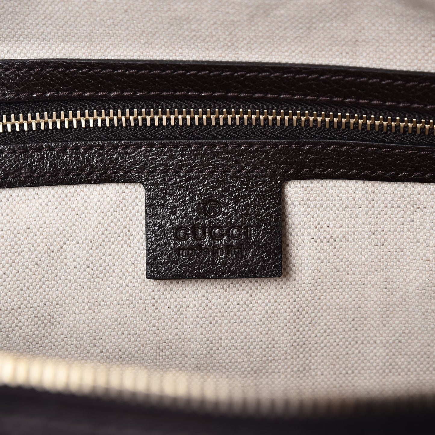 Monogram Vintage Web Medium Webby Bee Boston Dark Brown