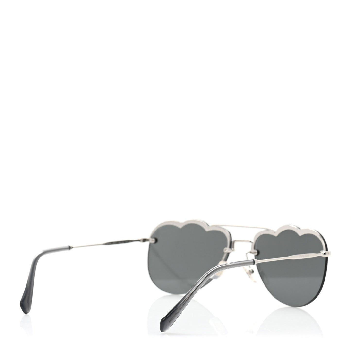 Metal Cloud Sunglasses SMU56U Silver