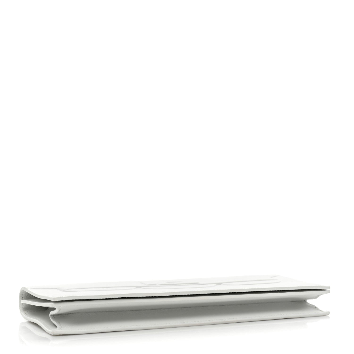 Hermes Swift Shadow Clutch 29 White 4 of 10