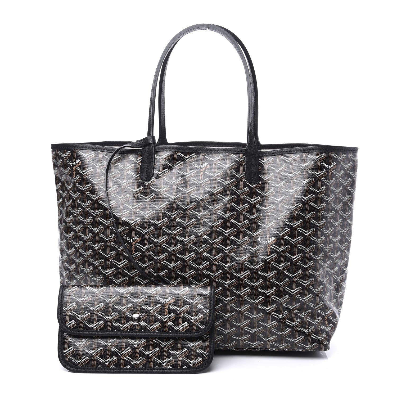 Goyard Goyardine Saint Louis PM Black 1 of 10