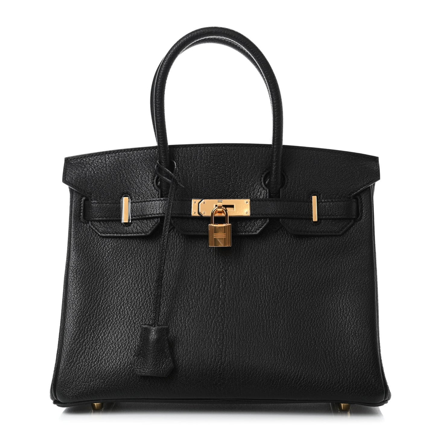 Chevre de Coromandel Birkin 30 Black