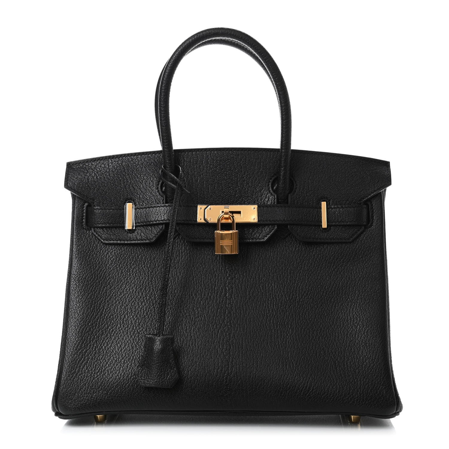 Hermes Chevre de Coromandel Birkin 30 Black 1 of 10