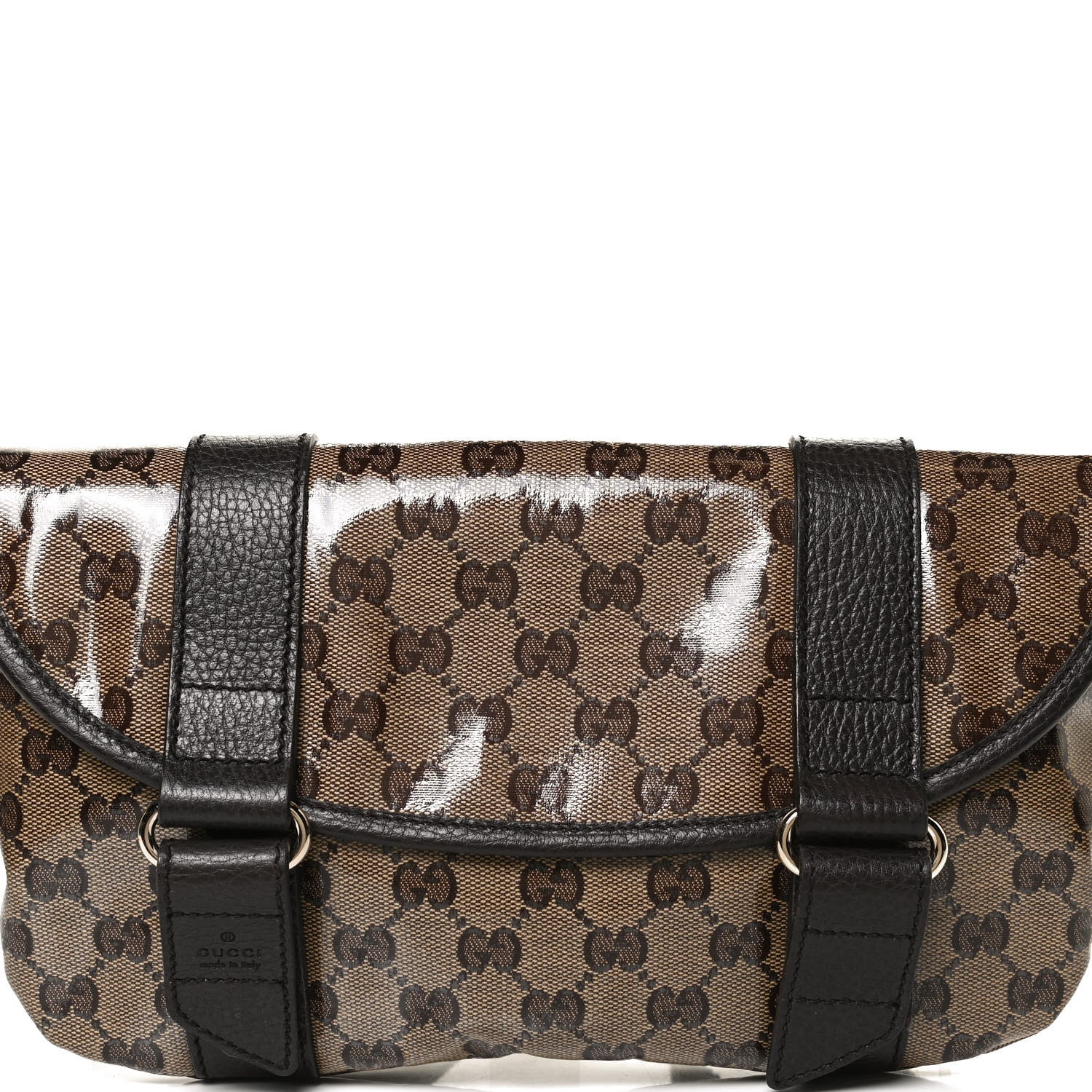 Gucci Crystal Monogram Waist Belt Bag Brown 10 of 12