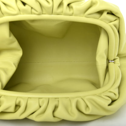 Bottega Veneta Smooth Butter Calf The Pouch Oversized Clutch Kiwi 5 of 10