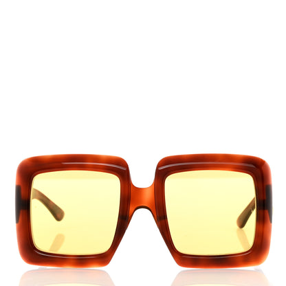 Gucci Square Frame GG0783S Sunglasses Havana 2 of 8